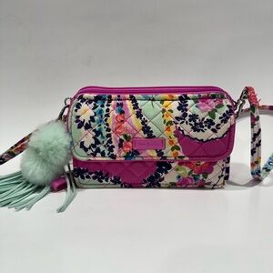 Vera Bradley Multicolor Floral Crossbody Bag Wallet